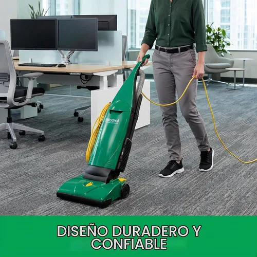 Vista 5 de Bissell BigGreen Commercial PowerForce con bolsa, ligera, vertical, industrial, aspiradora, BGU1451T