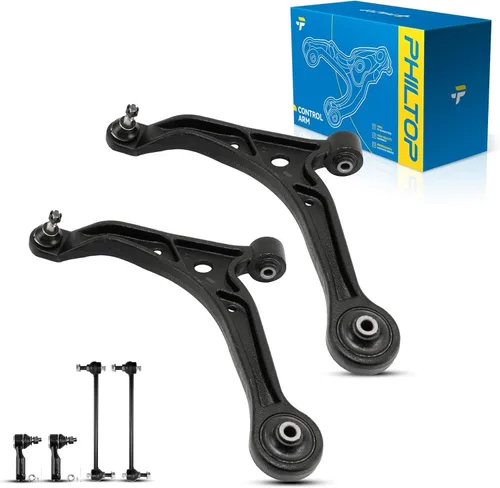 Vista 214 de PHILTOP 6 piezas de brazo de control delantero inferior con barra estabilizadora de rótula para Nissan Rogue 2014-2020 Rogue Sport 2017-2022 Qashqai