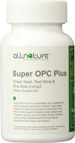Vista 2 de Super OPC Plus (semilla de uva, vino tinto y extracto de corteza de pino)