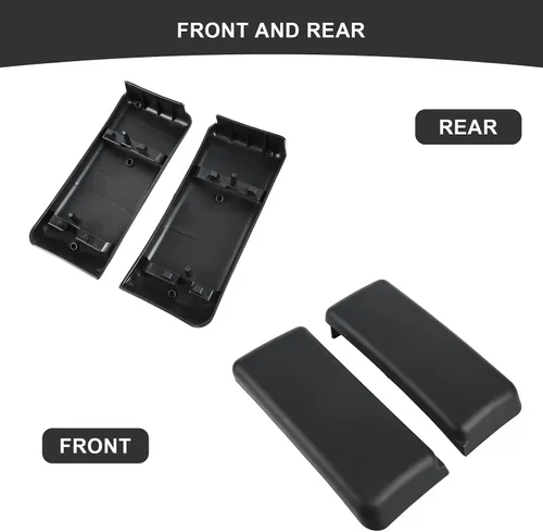 Vista 7 de Repuesto para protector de parachoques delantero, almohadillas, tapas, insertos de cubierta de extremo 2009-2014 F150 F-150 9L3Z17E810B lado