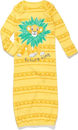 Vista 3 de Disney Paquete de 3 vestidos de cama de manga larga para bebé Lion King Simba