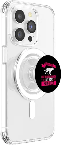 Vista 3 de Dog Agility Mom Design For Dog Agility Training PopSockets MagSafe PopGrip for iPhone