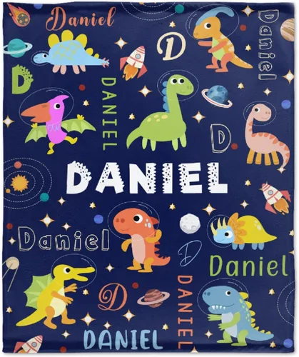 Vista 22 de Manta de dinosaurio para regalo, manta de franela ultra suave y acogedora, manta de forro polar ligera y mullida, manta de felpa cálida para sofá