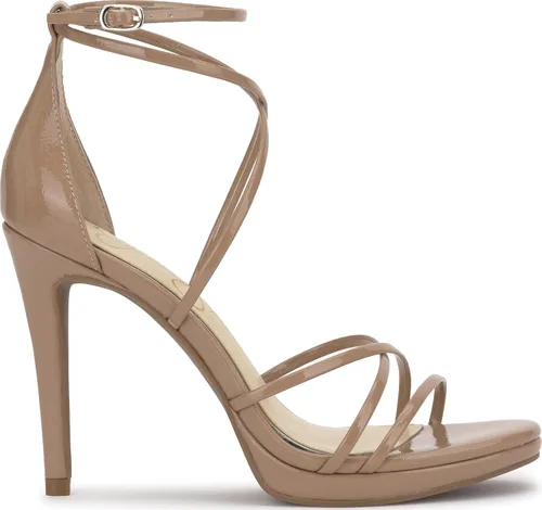 Vista 6 de Jessica Simpson Sandalias de vestir con tiras de diamantes de imitación para mujer