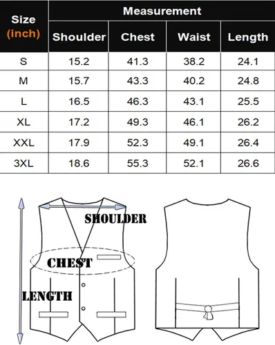 Vista 7 de COOFANDY Chaleco de traje para hombre, ajustado, formal, de negocios, chaleco casual para boda