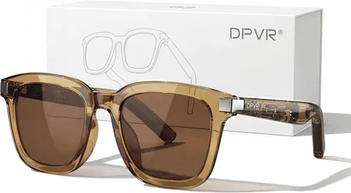 Vista 13 de DPVR - Lentes inteligentes AI con cámara y Bluetooth – Gafas de cámara HD de 8 MP para hombres y mujeres, gafas de grabación de video con asistente
