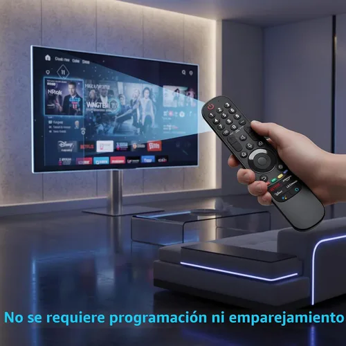 Vista 4 de Universal para LG Magic Remote Control MR22GA MR21GA, compatible con LG LED OLED LCD 4K 8K UHD Smart TV