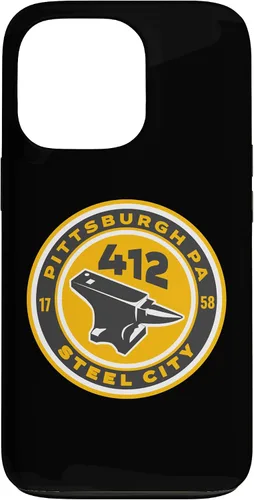 Vista 10 de Pittsburgh Steel City 412 Case for iPhone 16