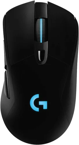 Vista 2 de Logitech G Ratón inalámbrico para juegos 703 Lightspeed con sensor Hero 25K + teclado Logitech G213 Prodigy
