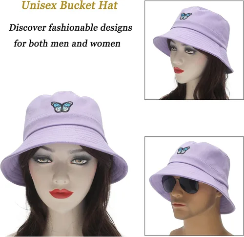 Vista 319 de ZLYC Gorra de pescador bordada de moda unisex para hombres y mujeres