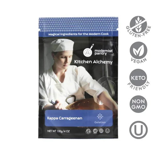 Vista 2 de Kappa carragenano (Vegan Queso) de calidad alimentaria ⊘ non-gmo ☮ Vegan ✡ ou Kosher Certified – 100 g/4oz
