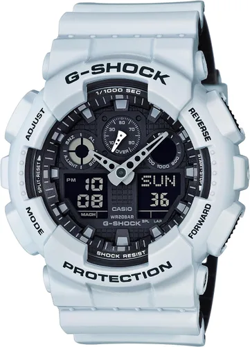 Vista 6 de Casio GA-100 XL Series G-Shock Reloj de cuarzo 200M WR resistente a los golpes para hombre