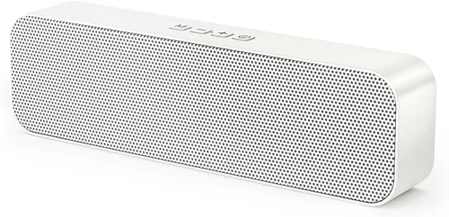 Vista 9 de Altavoces de computadora para PC de escritorio, altavoz Bluetooth recargable, barra de sonido de computadora pequeña con estéreo y graves, entrada