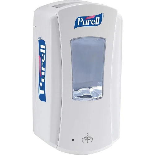Vista 6 de PURELL LTX-12 Dispensador sin contacto de solución quirúrgica sin agua, azul, para recambios de 1200 mL PURELL LTX-12 (Paquete de 1) - 1932-04