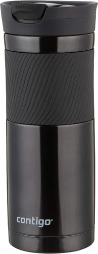 Vista 2 de Contigo Byron Snapseal Taza de viaje, Taza térmica de acero inoxidable, Botella de vacío, Vaso a prueba de fugas, Taza de café con tapa fácil