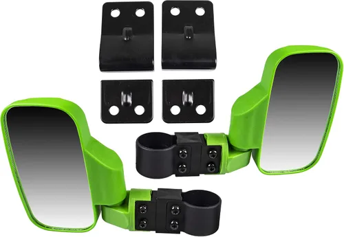 Vista 12 de NICHE Blue Offroad - Juego de espejo retrovisor lateral para vehículo utilitario lateral x lateral UTV con barra de jaula antivuelco Pro-Fit Azul