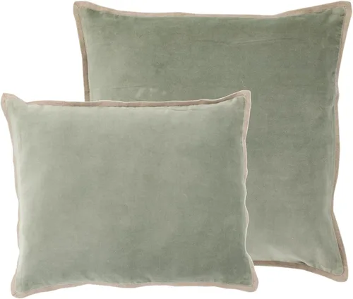 Vista 2 de Pine Cone Hill Amelia - Almohada bordada de lino floral marfil, 16 pulgadas lumbar