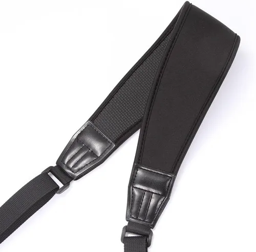 Vista 3 de FocusFoto PRO - Correa de neopreno acolchada ajustable para el cuello, correa de transporte para trípode Manfrotto BENRO, soporte de luz monopie
