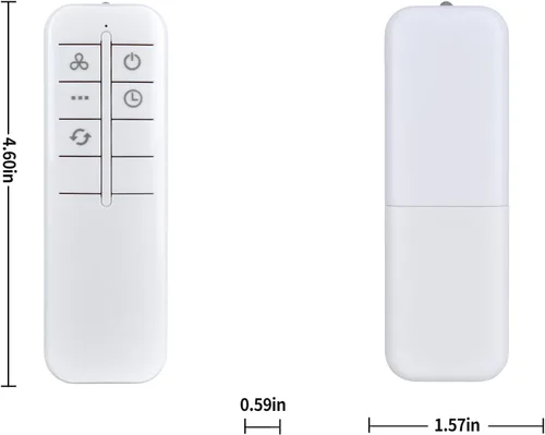 Vista 7 de Nuevo control remoto de repuesto para ventilador de soporte Honeywell Serie HSF1640 HSF1640B HSF1640W HSF1640BC