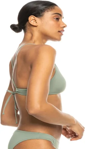 Vista 3 de Roxy Top de bikini deportivo para mujer Beach Classics