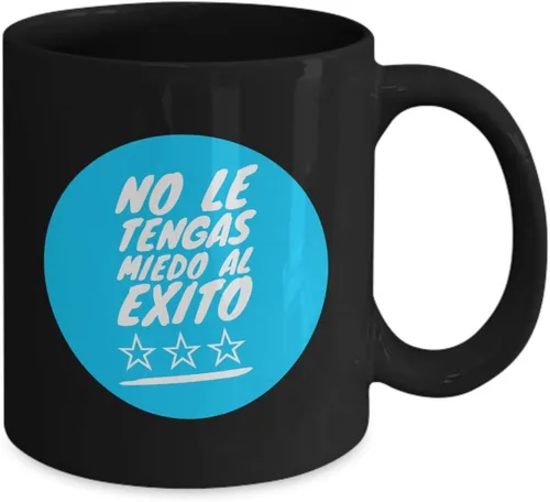 Vista 2 de Taza de Cafe Exito Vaso, taza café divertidas, tazas personalizadas, taza de café inspiradoras, taza con mensajes positivos., 11onza