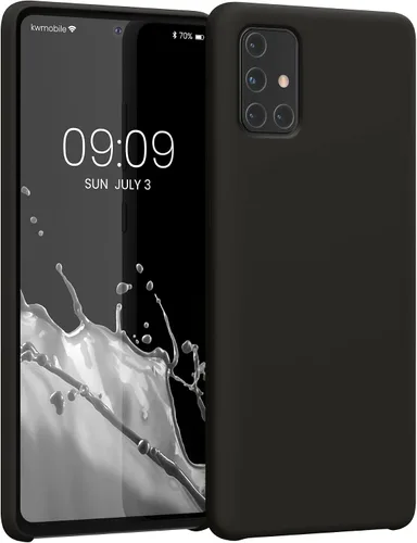 Vista 47 de kwmobile Funda Compatible con Samsung Galaxy A14 5G - Funda de teléfono de TPU y silicona con acabado suave - Verde Lima