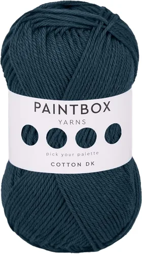 Vista 56 de Paintbox Yarns - Hilo 100% algodón DK, 1.76 onzas, 137 yardas, 410.1 ft #401 Papel blanco