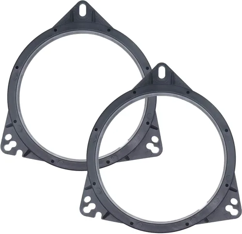 Vista 9 de 2 espaciadores de altavoces estéreo de 4 pulgadas de ABS de ajuste universal para coche, 0.4 pulgadas de profundidad