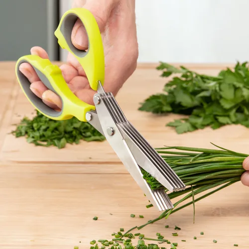 Vista 2 de Tijeras de Cocina Multicorte 5 en 1 Fivessor InnovaGoods