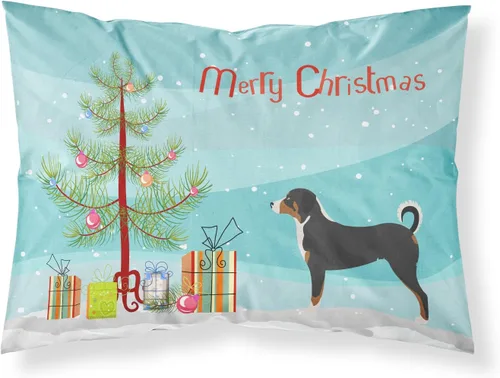 Vista 107 de Caroline's Treasures BB8334PILLOWCASE AIDI Atlas Mountain Dog - Funda de almohada estándar, color azul, ligera, súper suave, de fácil cuidado