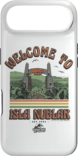 Vista 26 de Funda para iPhone 12 mini Jurassic Park Welcome to Isla Nublar