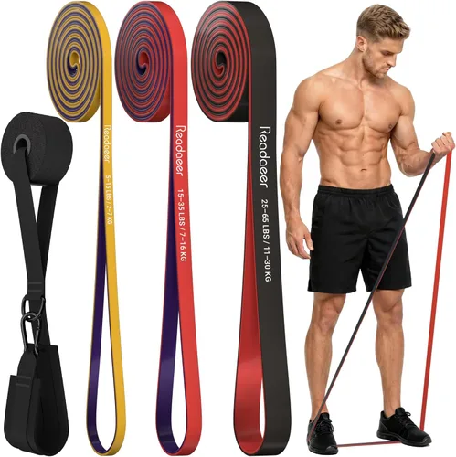 Vista 9 de Pull Up Assistance Bands 5 Resistance Bands for Full-BodyTraining(5-125LBS)