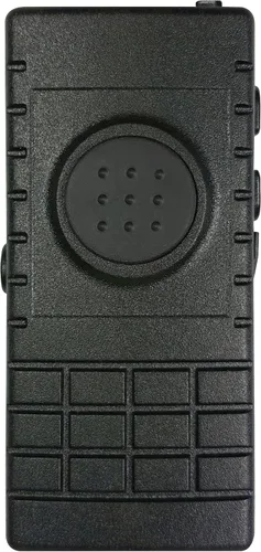 Vista 3 de PRYMEBLU® BTH-300-MAX es un micrófono de solapa Bluetooth multifuncional para radios bidireccionales, teléfonos celulares y tabletas