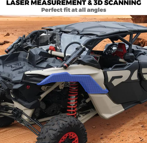 Vista 3 de SAUTVS Deflector de guardabarros para Can-Am Maverick X3 / MAX 2017-2026
