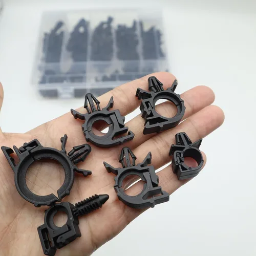 Vista 6 de Kit universal de clips de telar de alambre automotriz, piezas de repuesto para camiones y automóviles (60 unidades)