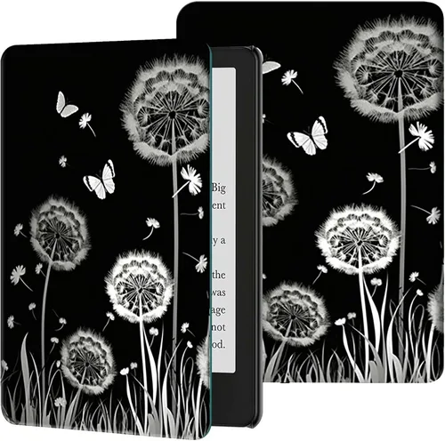 Vista 20 de Rossy Funda para Kindle de 10ª generación 2019, delgada, de piel sintética, ajustable, con encendido y apagado automático para Kindle de 10ª