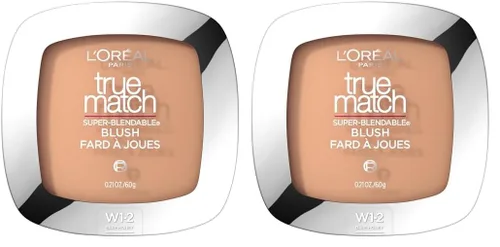 Vista 24 de L'Oreal Paris, Rubor True Match, 0.21 oz, (Spiced Plum)