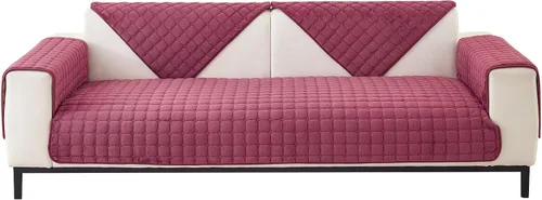 Vista 11 de MIFXIN Fundas para reposabrazos, funda de terciopelo antideslizante para sofá, protector de muebles para sofá de 3 plazas, sofá biplaza reclinable