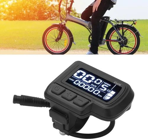 Vista 5 de KUIDAMOS Pantalla LCD eléctrica de la bici, 6 Pin 24V 36V 48V 60V
