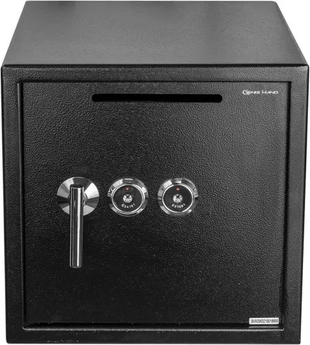 Vista 3 de Genie Hand – Caja fuerte de doble bloqueo (Depositorio)