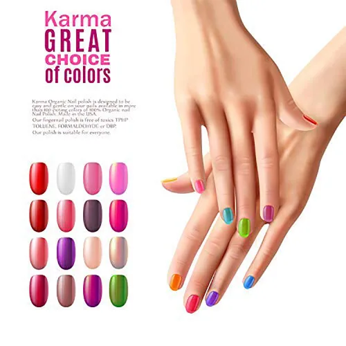 Vista 4 de Paquete especial de esmalte de uñas, juego de base de esmalte de uñas brillante y brillante, arte de uñas no tóxico, pintura de uñas vegana y libre