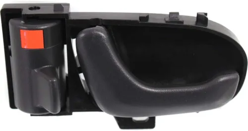 Vista 2 de Para Geo Metro 1992 1993 1994 Manija de puerta interior delantera, lado del conductor texturizado negro Con botón de bloqueo de puerta Recorte