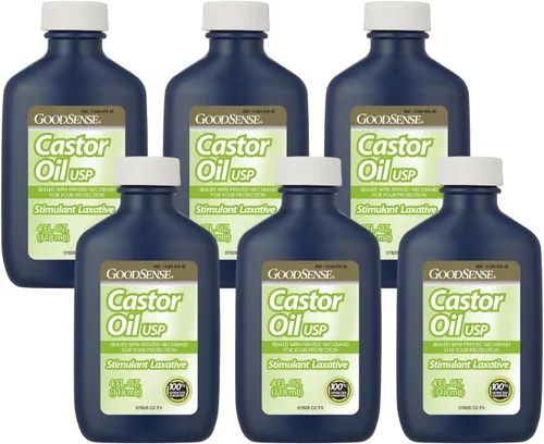 Vista 7 de GoodSense Aceite de ricino USP, laxante estimulante, 4 onzas líquidas (paquete de 3)