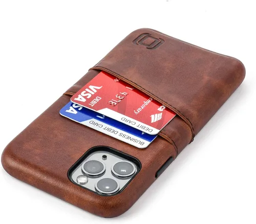 Vista 12 de Dockem Funda tipo cartera para iPhone 11: Placa de metal integrada para montaje magnético y 2 ranuras para tarjetas de crédito (padres)
