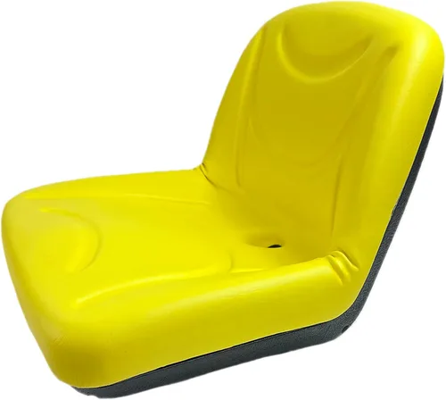 Vista 3 de E-AUC11476 DirectFit™ Asiento de respaldo alto amarillo (15") para John Deere 135, 145, D120, D125, D130, D140, D150, E120, E130, E140, E150,+++