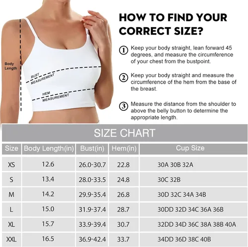 Vista 6 de ECOPARTY Sujetadores deportivos para mujer, de secado rápido, acolchados, sin varillas, para entrenamiento, camisola, yoga, fitness, correr, gimnasio