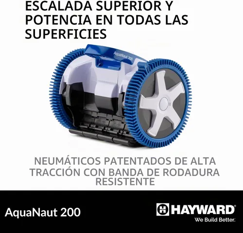 Vista 4 de Hayward AquaNaut 200 - Limpiador de piscina de succión, aspiradora