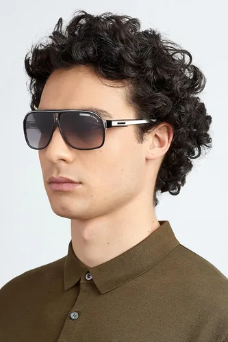 Vista 3 de Carrera Gafas de sol modernas para mujer, Negro