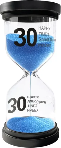 Vista 17 de Temporizador de arena de 1 minuto, reloj de arena de plástico para niños, temporizador de reloj de arena acrílico, reloj de arena pequeño de 1 Rojo