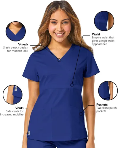 Vista 5 de Maevn Top cruzado con panel de malla EON para mujer